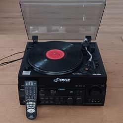 JVC Stereo Receiver and Turntable 