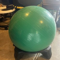 Yoga Ball And Chair