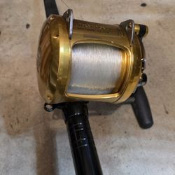 Penn International Reels/New Line/New Bent Butt Rod