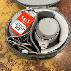 Sony WH-1000XM3 Wireless Headphones w/case 