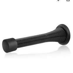Black Spring Door Stops 
