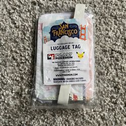 RARE San Francisco World’s 2016 Luggage Tag (Play Pokémon Tornament/20th Special) Promote