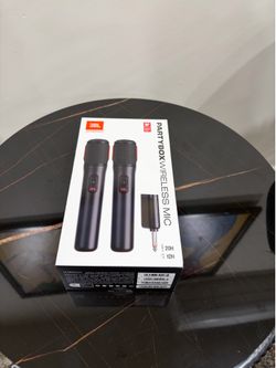 JBL - PartyBox Digital Wireless Microphones - Black