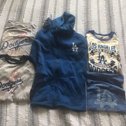Dodgers Gear T Shirt Hoodie - New And Used