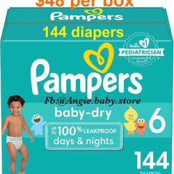 Pampers Baby Dry Size 6 Jumbo Box
