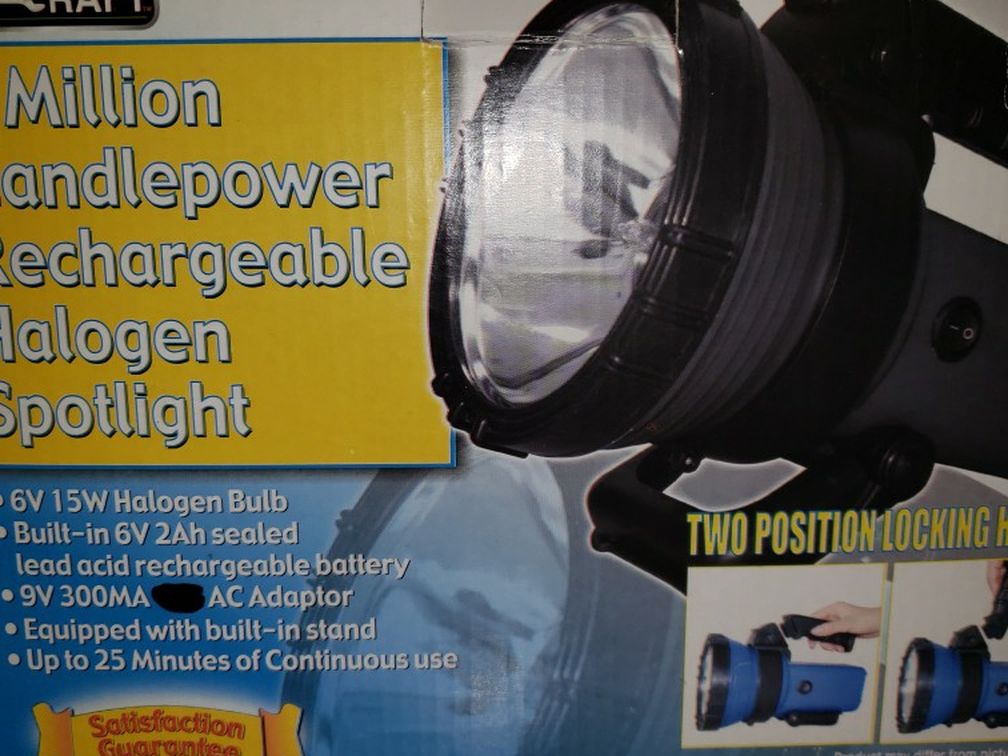 Powercraft 4 Million Candlepower Flashlight