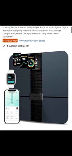 Etekcity Smart Body Weight Scale