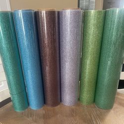 🪄He Transfer Vinyl Glitter 🪄 The Yard Is For Nine Dollars👍🪄
