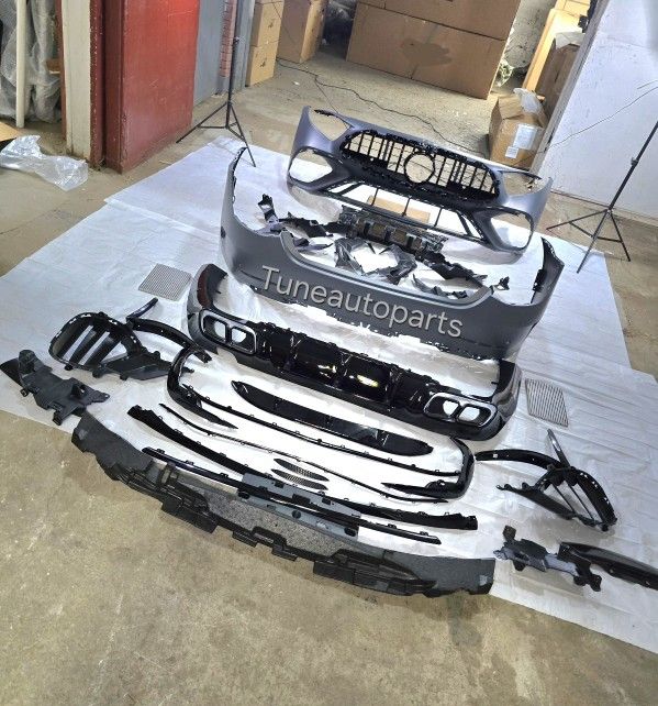 Mercedes Benz CLS W257 Body Kit Facelift to CLS 63 AMG front rear Bumper CLS450 CLS53 2019-2025