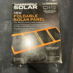 18 W Foldable Solar Panel 