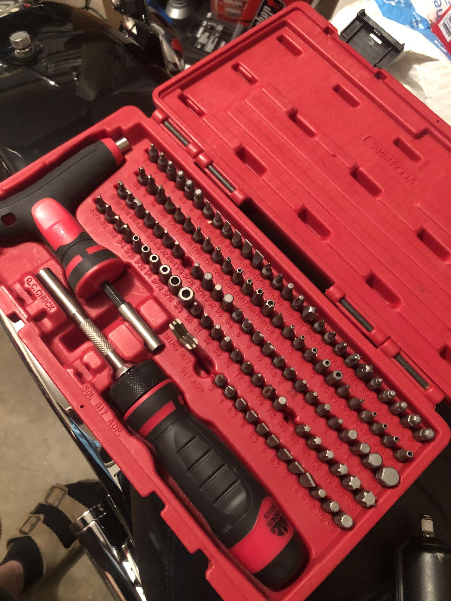 Mac Tools 123pc. 1/4” Hex Drive Set