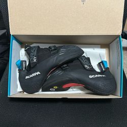 Scarpa Drago XT Climbing Bouldering Shoes Black Iron