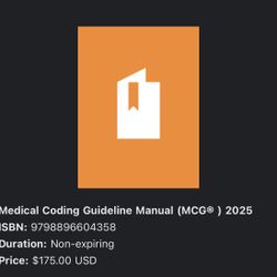 Medical Coding Guideline Manual Ebook