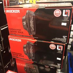 Kicker L7t12 On Sale For 229.99