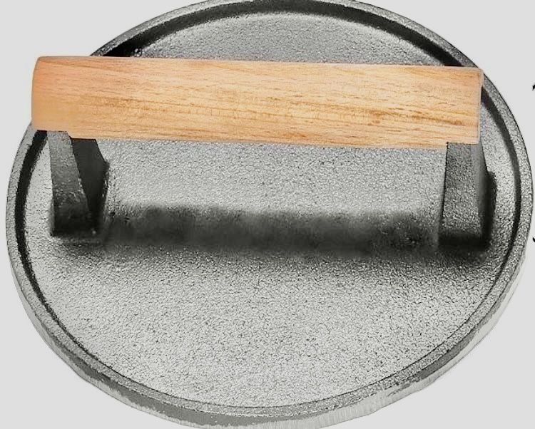 Cast Iron Hamburger Press