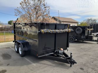 Dump Trailer 8x12x4 (5.2k)