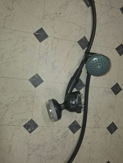 Shower head with 8 foot hose