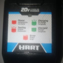 Hart 20 Voit Lithium Ion Battery, And Charger