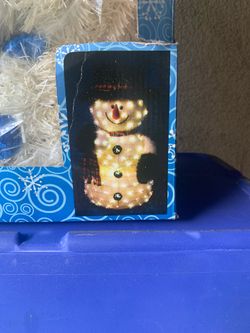 Various vintage Christmas decorations