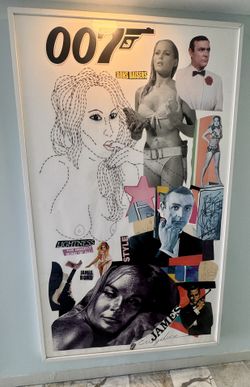 Paint 007 Spy Agent & Collage, part 1