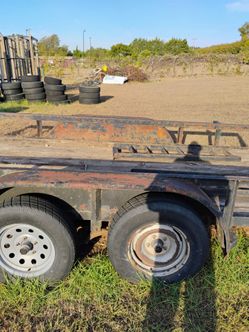 16' heavy duty low boy.
