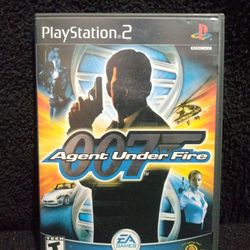 007 Agent Under Fire PS2