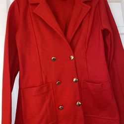 Red Coat Size Medium