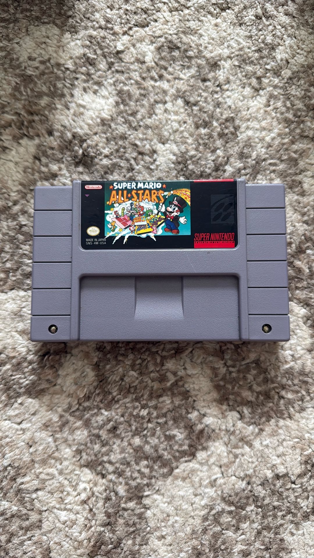 Super Mario All Stars For Super Nintendo