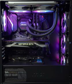 RGB Gaming PC GTX 1080 – i7-7700K, 32GB RAM, 1TB SSD