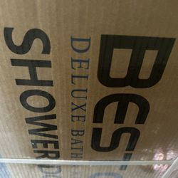 Tub Shower  Double Sliding Doors