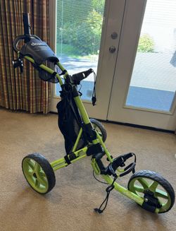 Clicgear 3.5 Golf Push Cart With Extra Storage
