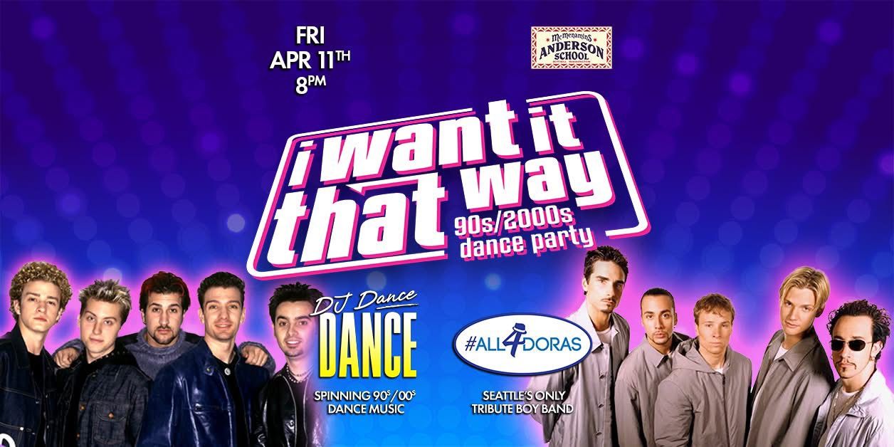Concert Tickets-I Want It That Way