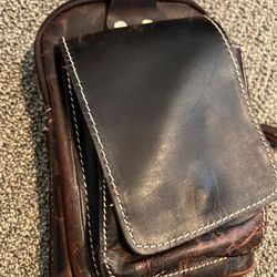 100% Pure Leather Bag/Handmade/ Brand new 