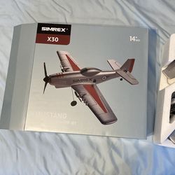 Simrex Mustang propeller fighter jet