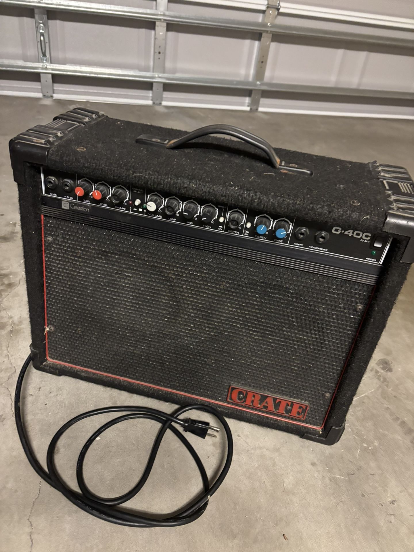 80s Crate Guitar Amplifier