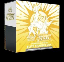 Brilliant stars Pokémon center ETB