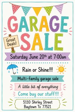 Multi family Garage sale
