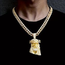 Men Women Gorgeous Hip-hop Necklace Pendant 