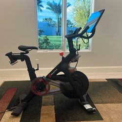 Peloton Bike & Shoes 