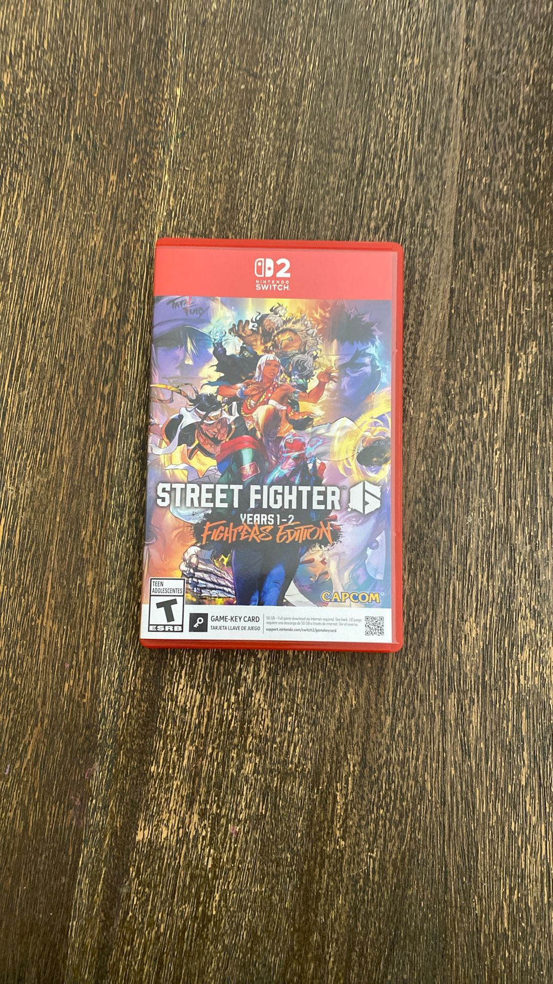 Street Fighter 6 Years 1-2 Fighters Edition Switch 2