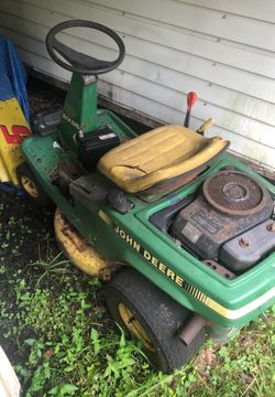 John Deere lawn mower