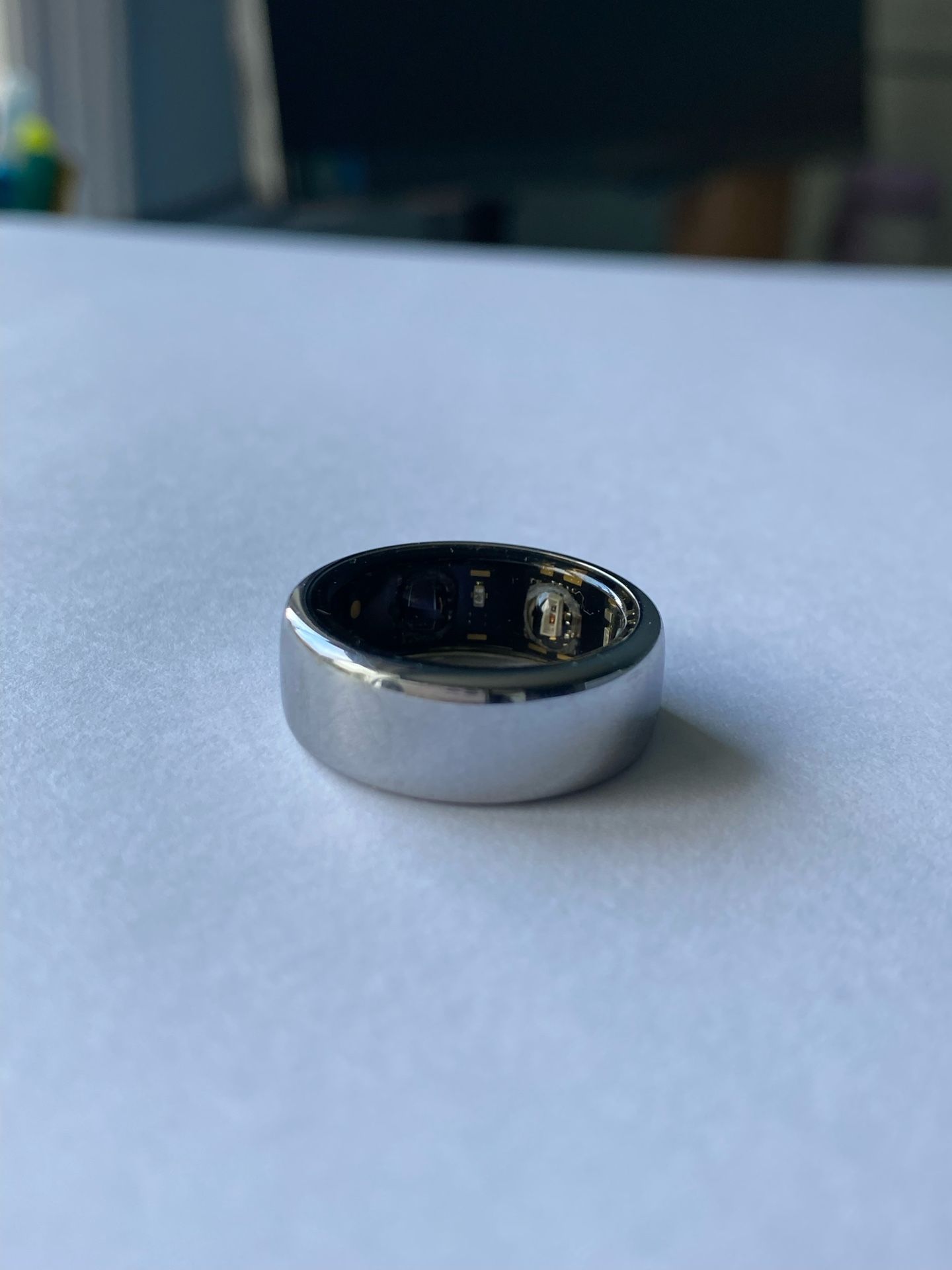 Oura Ring Gen 3 Horizon Silver Size 7