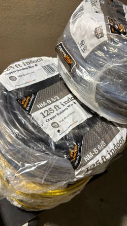 Electric Wire 6/3 125’ New 