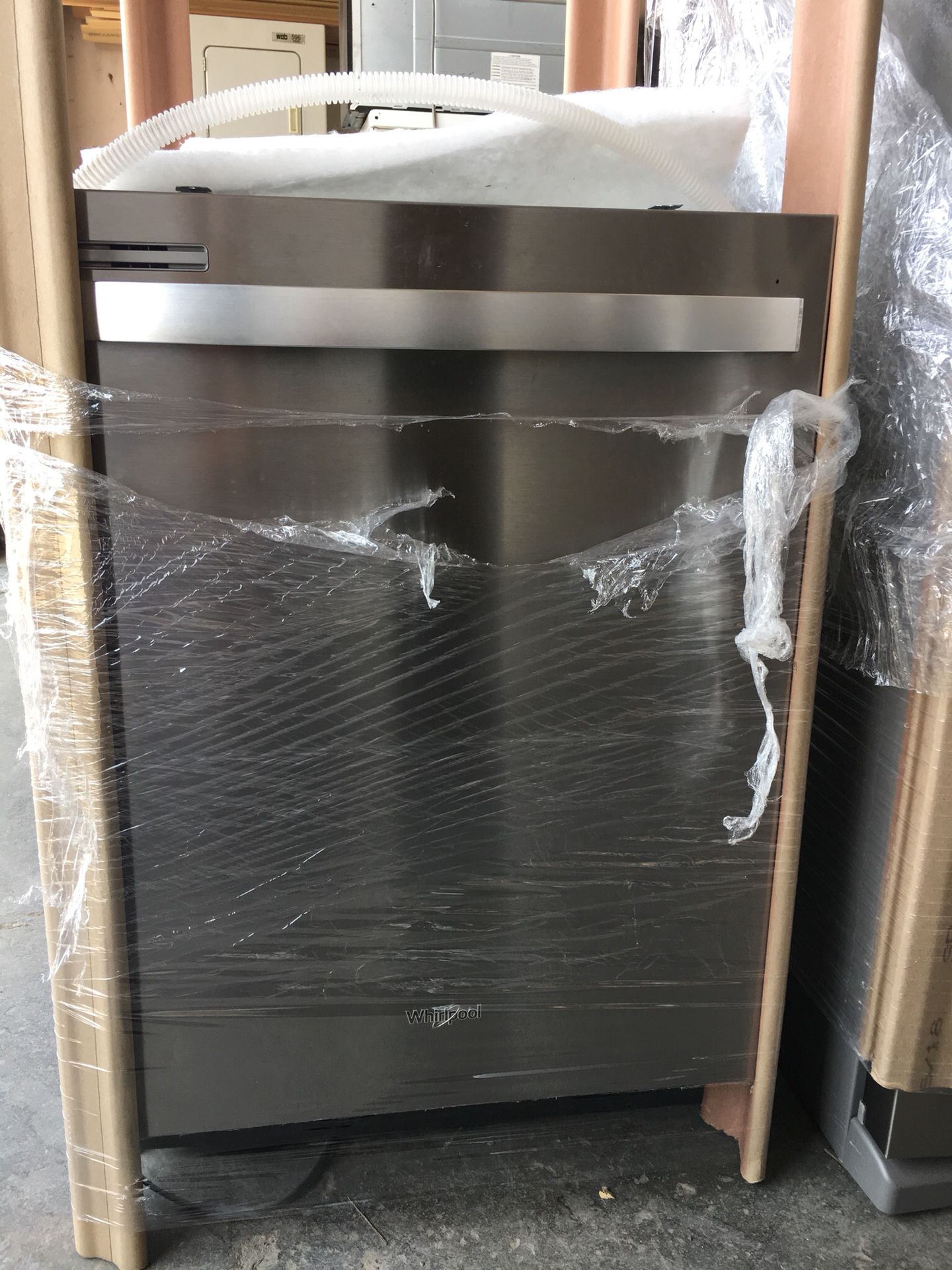 New Whirlpool Stainless Steel Dishwasher