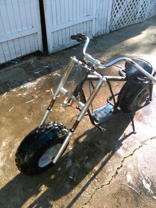Baja Warrior Mini Bike Frame W/Chain