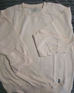 Comfrt Waffle Knit Crewneck Sweatshirt 2XL