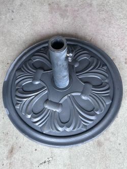 Umbrella weighted stand