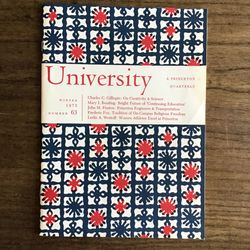 Vintage Princeton University 1975 Quarterly Campus Student Publication 