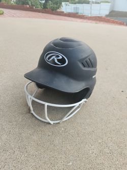 Rawlings softball helmet