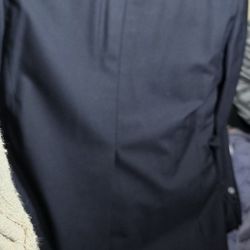 Navy Blue Complete Suite.  44x32  Used Once. $60 Set